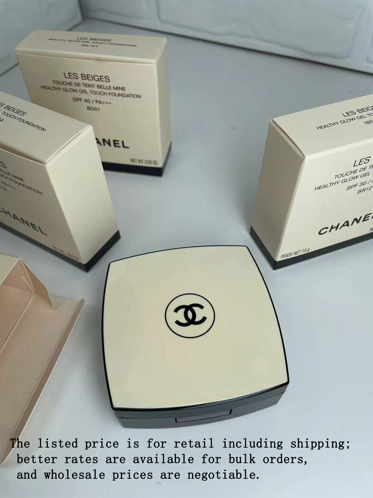 Chanel Mingtong Edition Natural Brightening Jelly Air Cushion Foundation 15g”