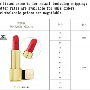 Classic Chanel Press - type Lipstick 3.5g。