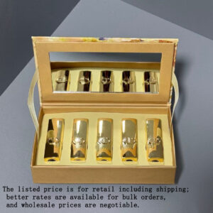 2025 Dior Counter-Exclusive Snake Year Gold Tube Limited Edition Five-Piece Set