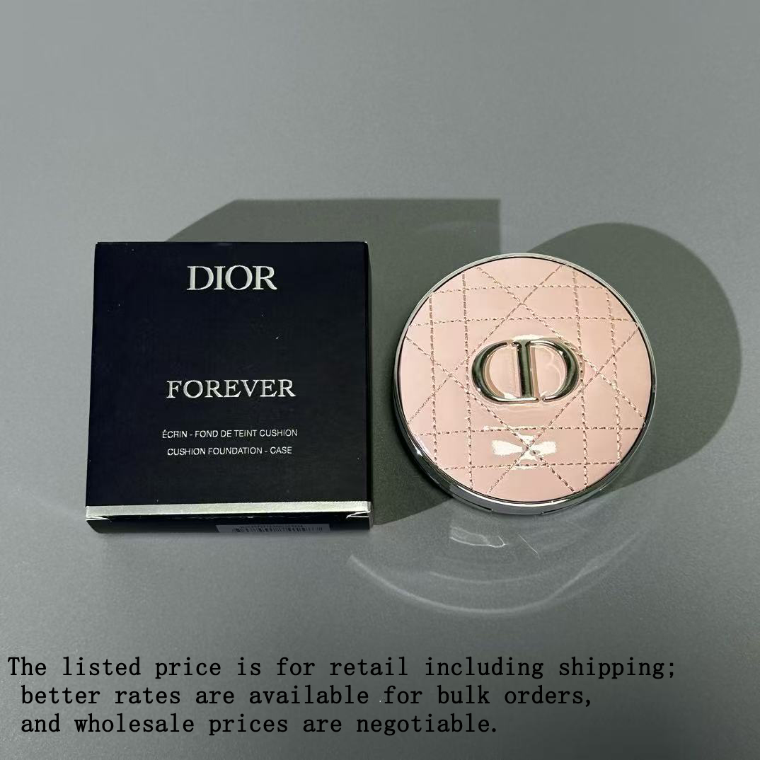 New Dior Forever Pink Leather Cushion (13g)