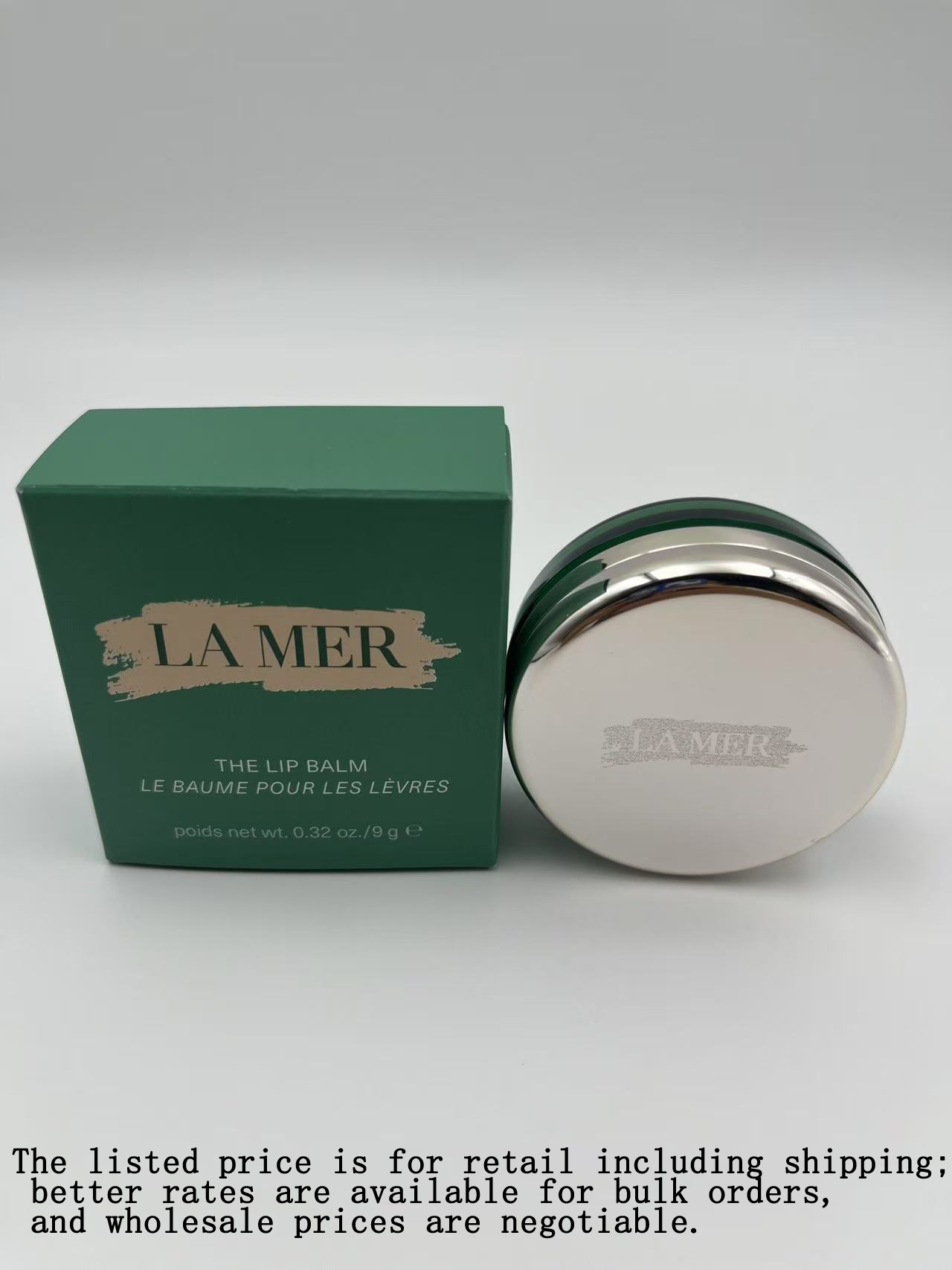 “LA MER Lip Balm/Lip Mask 9g”。