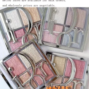 2025 New Version Dior 4-Color Highlighter & Contour Palette (Pressed Powder)