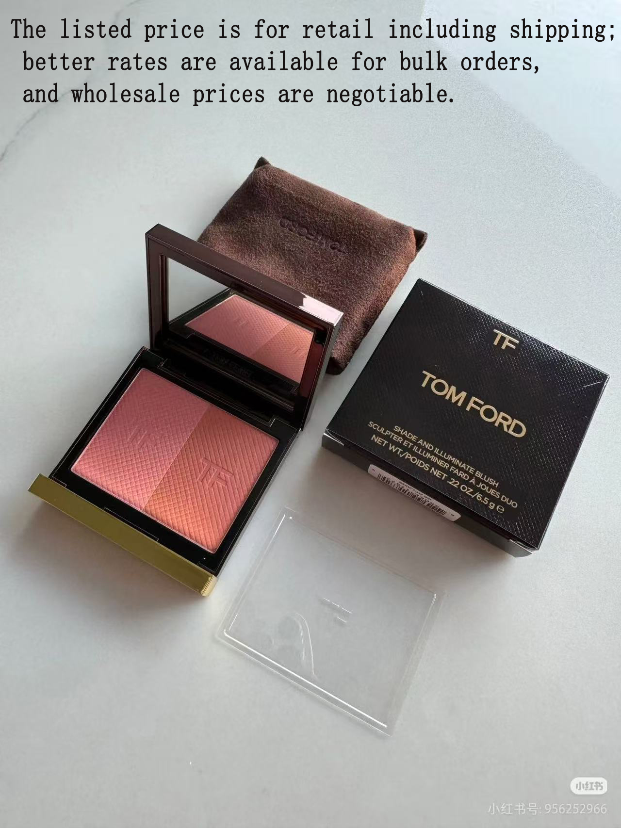 “New TF Shade and Illuminate Blush 6.5g”。